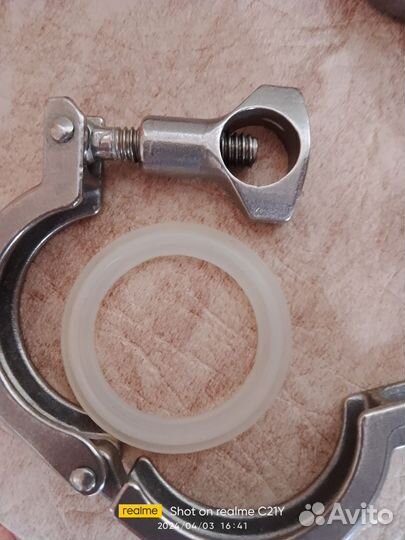 Хомут для клампа с уплотнителем 1,5 дюйма