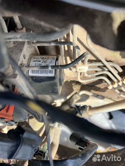 Вакуум тормозной и главный цилиндр lancer x