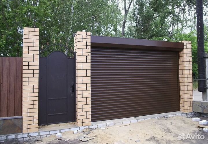 Ворота рольставни монт-ж до 2 дн