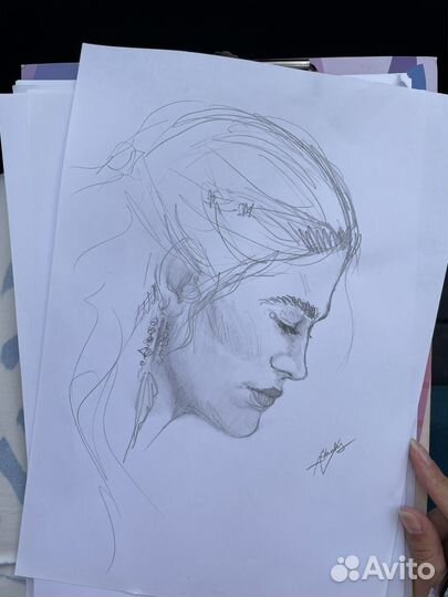 Портрет на холсте по фото