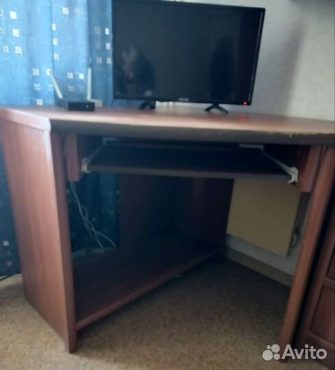 Компьютерный стол венге (угловой)