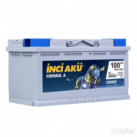 Аккумулятор Inci AKU Formul A 100R обр. пол. 100 А