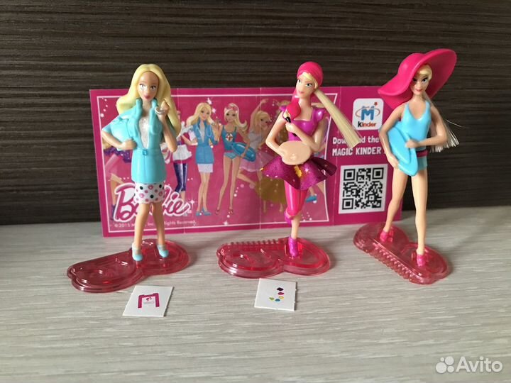 Киндер-сюрприз игрушки Barbie, Миньоны