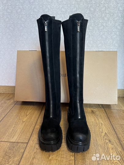 37р сапоги новые демисезон tj collection замша