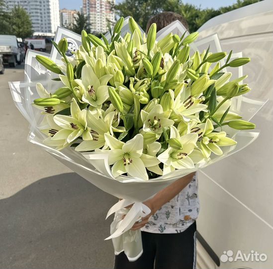 Букет лилий