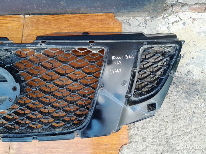 Решетка радиатора Nissan Patrol Y62