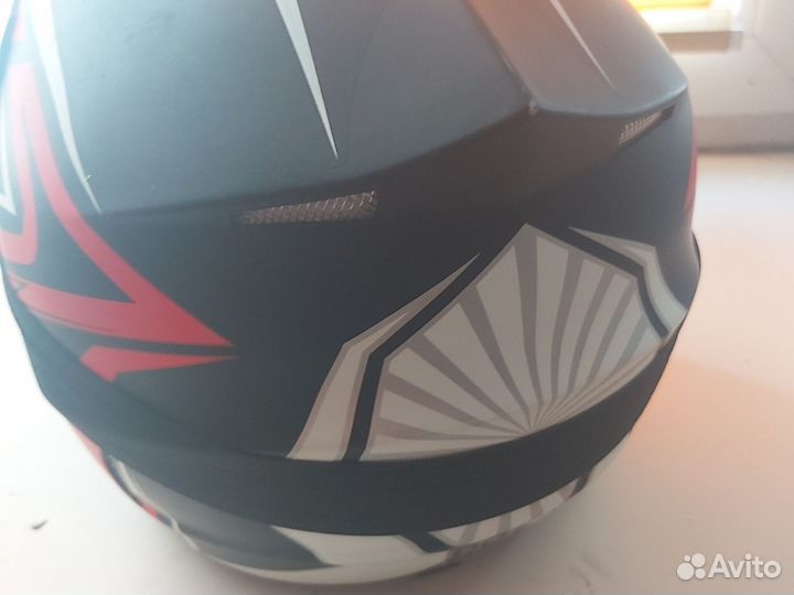 Вело/мото шлем для кросса