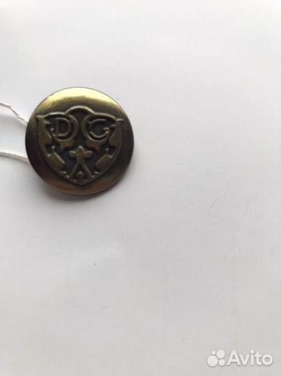 Пуговица металл Германия Италия