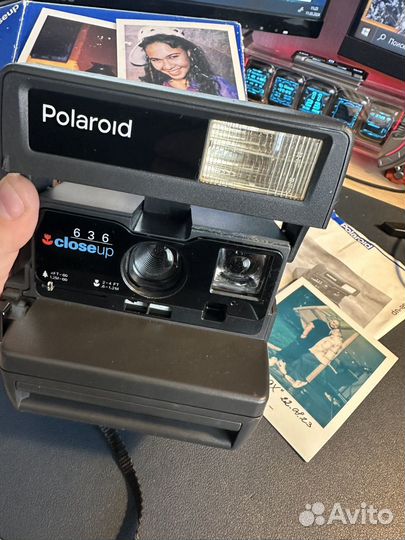 Плёночный фотоаппарат Polaroid 636 Close up