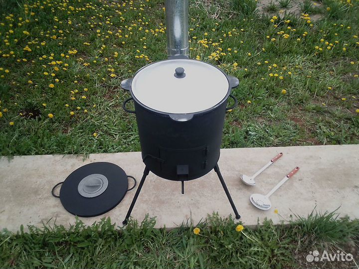 Печь под казан универсальная