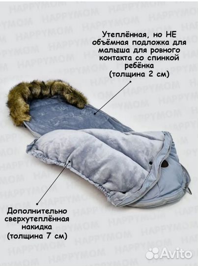 Конверт зимний