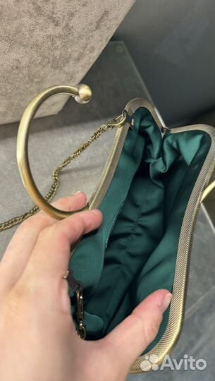 Сумка женская через плечо бежевая
