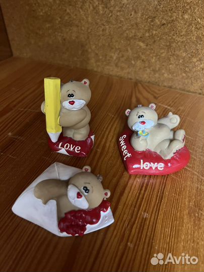 Фигурки медвежат Тедди