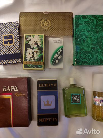 Винтажные духи СССР и одеколон СССР