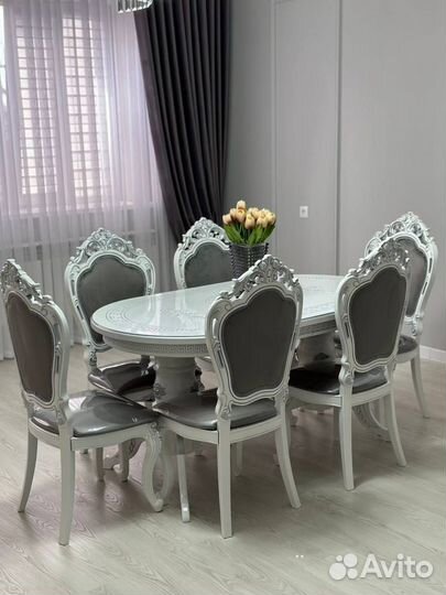 Кухонный стол стулья /Обеденная группа стол стулья
