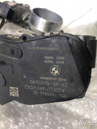 Дроссельная заслонка бмв н63 N63