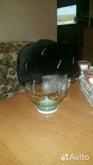 Норковый берет