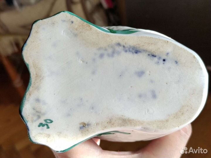 Фарфоровая утка графин СССР