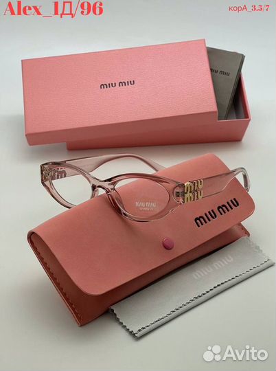 Очки женские MIU MIU прозрачные