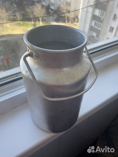 Алюминиевый бидон СССР