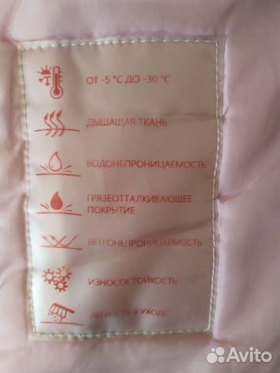 Куртка для девочки зима nikastyle