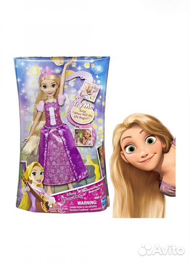 Рапунцель Кукла disney поет