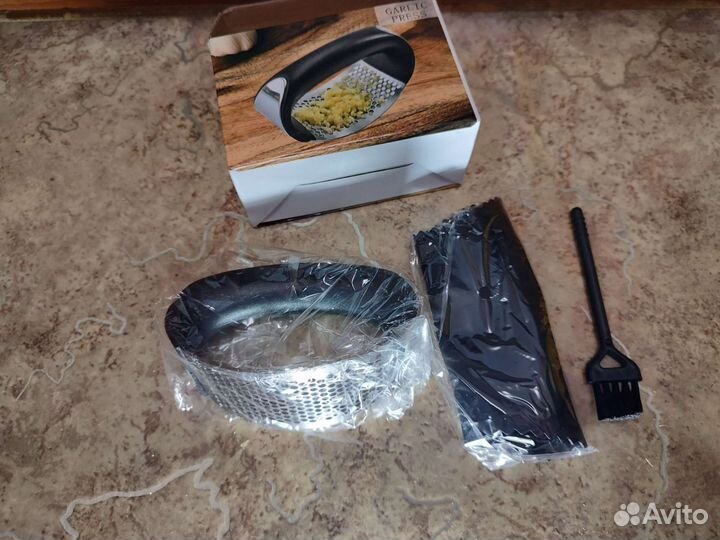 Пресс для чеснока, чеснокодавилка, терка. 3 в 1