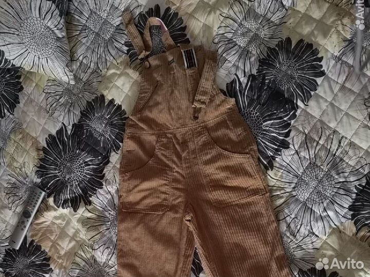 Вельветовый комбинезон женский