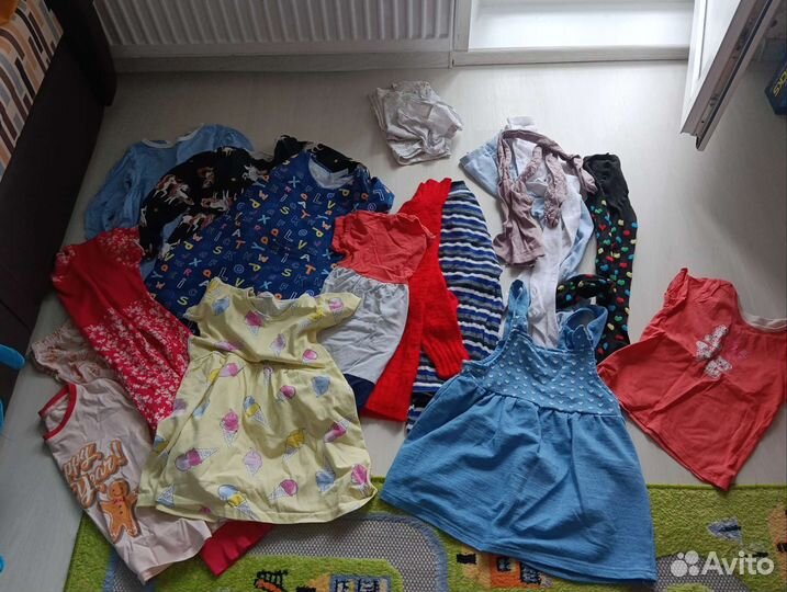 Пакет вещей на девочку 122-128