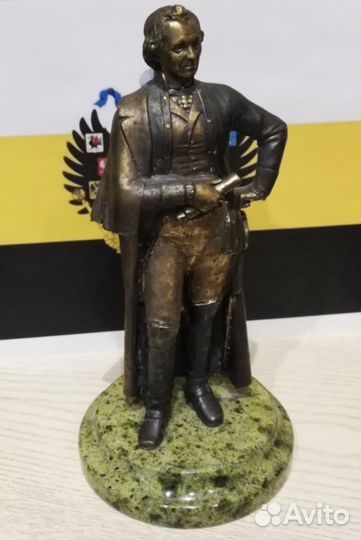 Бронзовая статуэтка Суворов Александр Васильевич