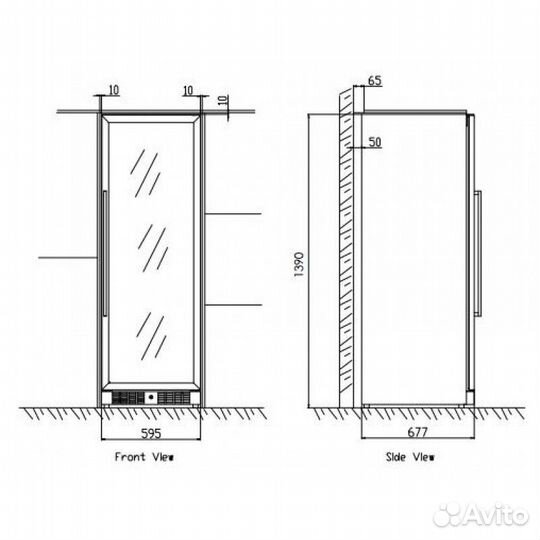 Винный шкаф Cold Vine C110-KBT2