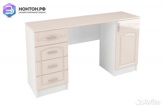 Стол туалетный Венеция жемчуг