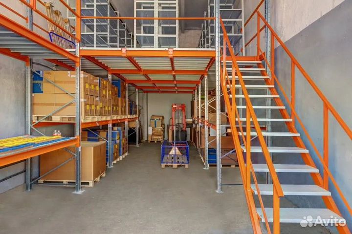 Мезонинные стеллажи