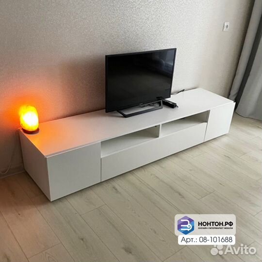 Тумба под тв белая новая