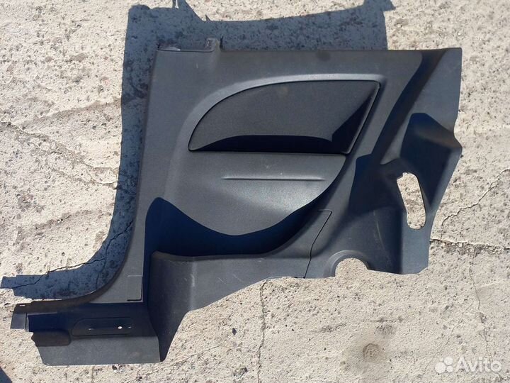 Обшивка салона задняя Opel Corsa D купе