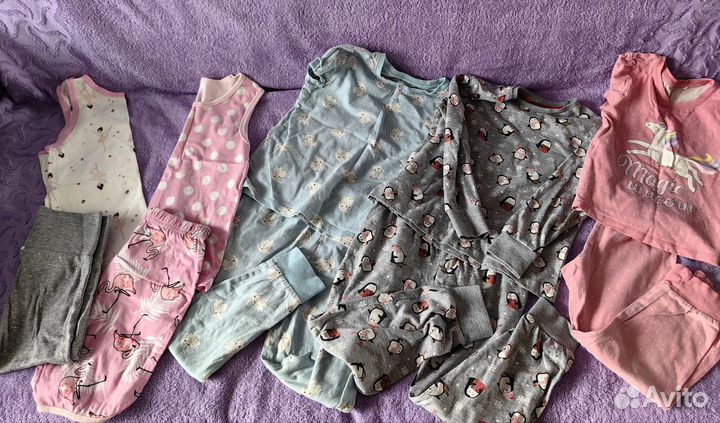 Одежда и обувь на девочку 98