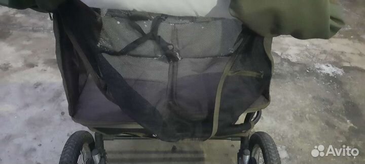 Коляска для двойни, погодок