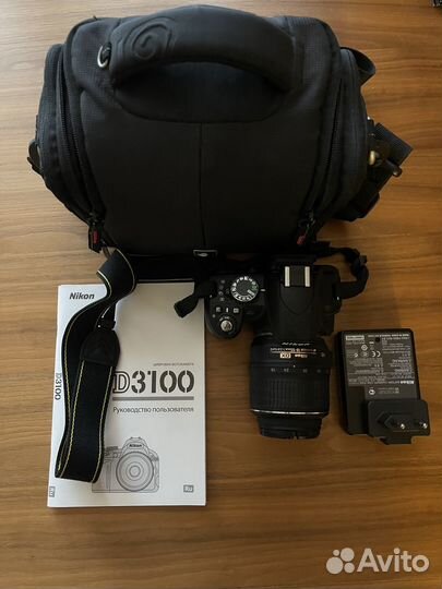 Зеркальный фотоаппарат Nikon D310 с сумкой