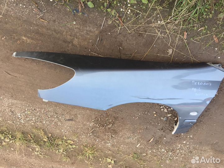 Крыло переднее L пежо 607