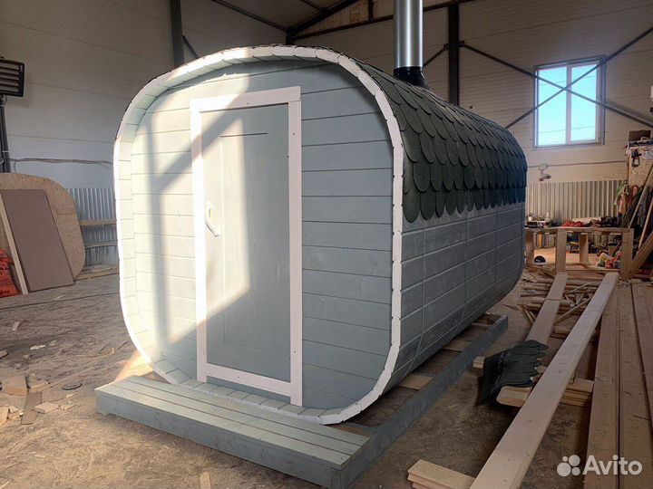 Баня-бочка от производителя