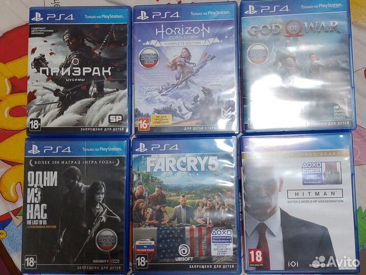 Игры для приставок ps4