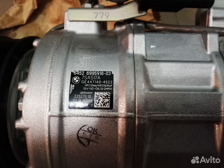 Компрессор кондиц BMW 2.0i, 3.0i, 3.0d, 4.0d, 5.0d