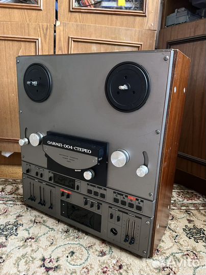 Катушечный магнитофон олимп 004-стерео