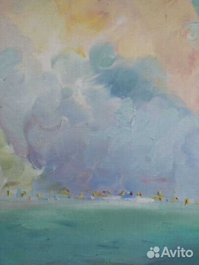 Картина маслом на холсте 