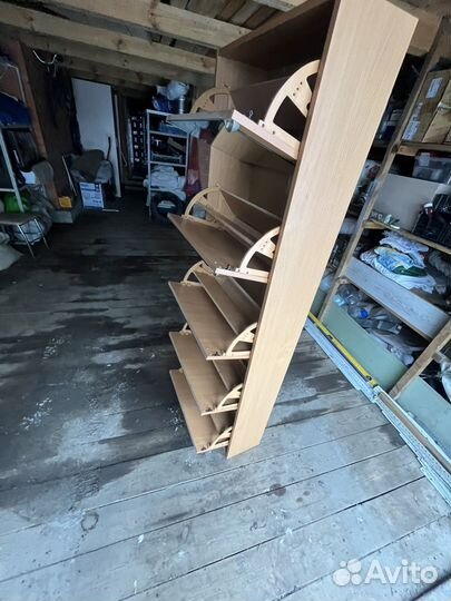 Шкаф с зеркалом для обуви