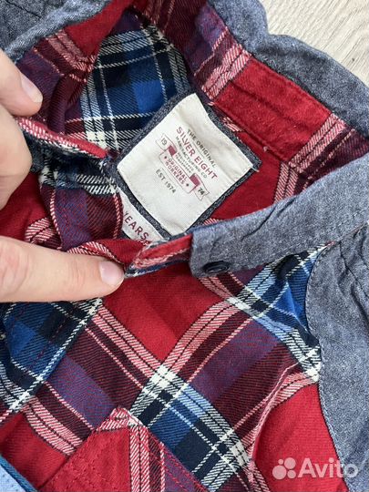 Рубашки на мальчика 134-140 tommy hilphiger