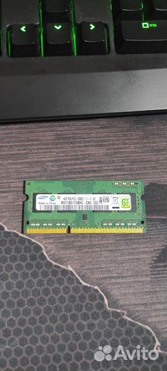 Оперативная память для ноутбука DDR3 4GB