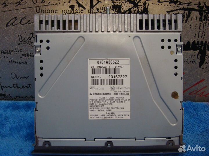 Магнитола Mitsubishi Pajero Sport II и дисплей