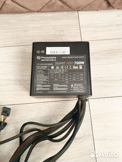 Блок питания thermaltake SMART rgb 700w