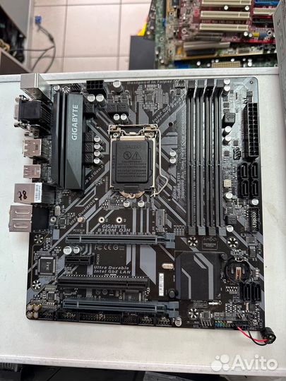 Плата бу 1151v2 gigabyte B360M D3H mATX